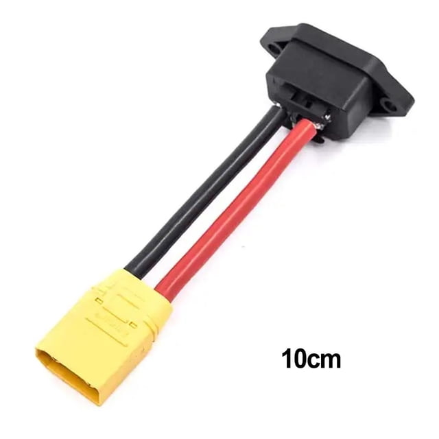 Bgsha XT90 to AC Electric Scooter Vehicle Charging Socket E-bike Plug Cable