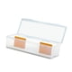thumbnail image 3 of Caja organizadora para guardar tarjetas coleccionables, transparente, resistente y grande. 2 particiones, 3 of 6