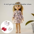 thumbnail image 6 of Miniature Doll Wardrobe Set: Soft PU Furniture & Shoes for 14Inch Collectible Displays, 6 of 7