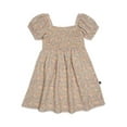 thumbnail image 4 of Modern Moments by Gerber Toddler Girl Puff Sleeve Dress, Sizes 12M-5T, 4 of 9