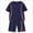 A22-Navy, variant on Teen Boy 14-17T Summer Athletic Outfits Set 2 Piece Short Sleeve Sport T-shirt and Elastic Shorts Casual Clothes Gibobby,15-16 Years,Blue