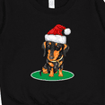 thumbnail image 3 of Inktastic Christmas Dachshund Dog Santa Toddler Sweatshirt, 3 of 4