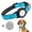 Blue, variant on Rechale Dog Tracker Collar with Tracker(Only IOS),Reflective & Waterproof Adjustable Dog Collar, Secure Fit for Small Medium Large Dogs, Durable Nylon Pet Collar, Durable Nylon Design(Blue L)