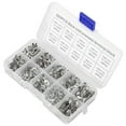 thumbnail image 4 of Ring Terminal Connectors, 320Pcs Wire Terminal Kit Ring Terminals Non Insulated  For Automotive Circuits, 4 of 8