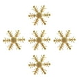 thumbnail image 1 of 100pc Metallic Christmas Confetti Snowflake Decorations for Festive Home Holiday Party Celebration 100PCS, 1 of 3