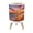 Color 2, variant on Small Trash Can with Lid Sunset Beach Pink Conch Shell Vibrant Sky Reflections 1.8 Gallon Dog Proof Trash Can Round Garbage Can Waste Bin Wastebasket for Bathroom Bedroom