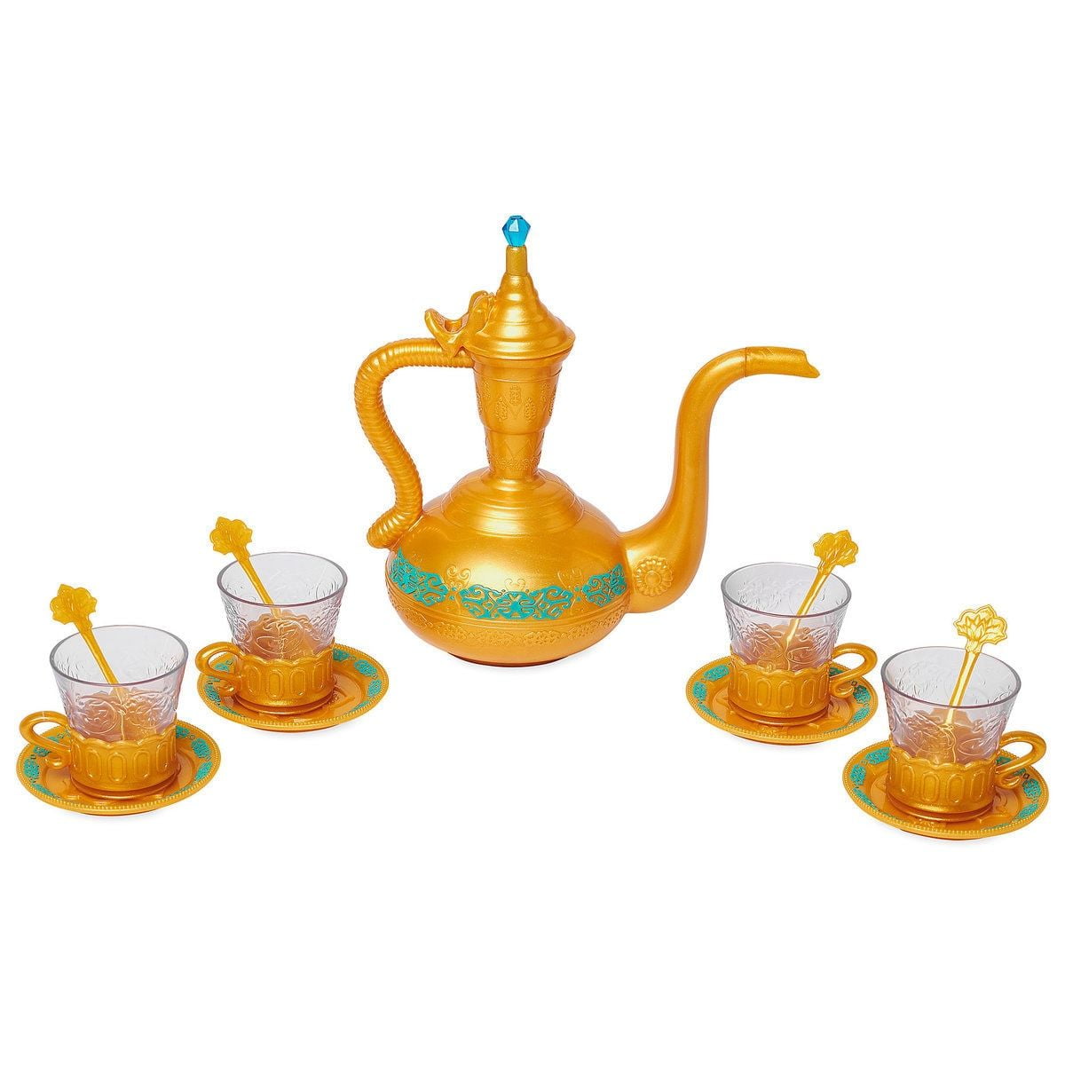 Disney Live Action Film Aladdin Tea Play Set New with Box