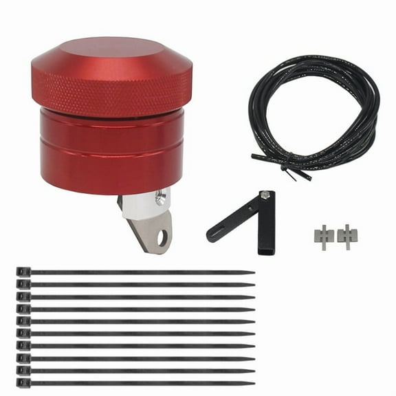 1 x Motorcycle Chain Oiler Kit-Red