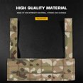 thumbnail image 2 of Panel Frontal Chaleco Pecho Arneses Accesorios Extensión Airsoft, 2 of 9