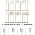 thumbnail image 3 of Numéro de Table en Bois Numéro de Table 1-20 Numéros de Table de Mariage avec Support Numéro de Table de Base avec Numéro de Table de Base en Bois Est pour le Mariage, 3 of 8