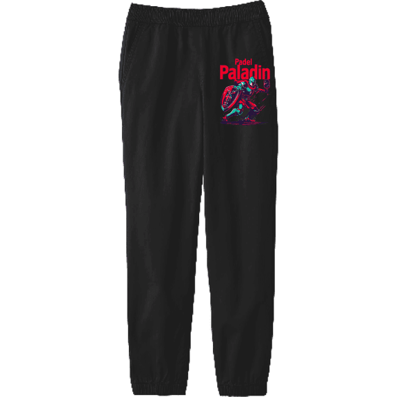 Padel Paladin Youth Black Jogger Pants-Medium