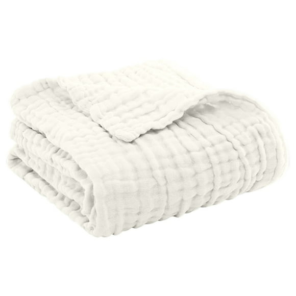 Chmadoxn Throw Blanket, Throw Blanket for Couch Muslin Blanket Muslin Blanket Adult Summer Gentle Muslin Blanket the blanket