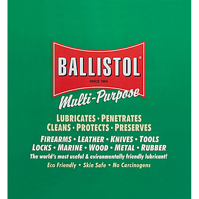 Ballistol Multi-Purpose Oil - Cleans, Lubricates & Protects - 6 oz. Ae