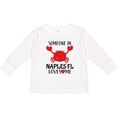 thumbnail image 3 of Inktastic Someone in Naples Florida Loves Me Boys or Girls Long Sleeve Toddler T-Shirt, 3 of 5