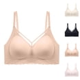 thumbnail image 1 of Sentmoon Jelly Bra Woman Bra Wireless Jelly Push-Up Bra Breathable Seamless Soft Stretch Smooth Comfort Light Padding Solid Color Everyday T Shirt Bralette for Office Errands and Lounge, 1 of 8