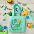 thumbnail image 2 of BLUE PANDA 24-Pack Small Dinosaur Tote Party Favor Bags - 6.5 x 7 x 1.8 in Green Non-Woven with Handles - Reusable Dino Goodie & Gift Bags for Kids Birthday - Dinosaur Birthday Decorations, 2 of 9