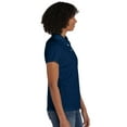 thumbnail image 2 of Hanes Sport Cool DRI Women's Performance Polo Shirt Navy M, 2 of 5