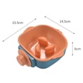 thumbnail image 2 of Crate Dog Bowl, Removable Stainless Steel Pet Kennel Cage Hanging Food Bowls and Water Feeder Coop Cup Prevent Overflow for Puppy, Medium Dog, Cat,, 2 of 5