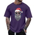 thumbnail image 1 of Tops para hombre, blusas y camisas de manga corta con cuello redondo para hombre, camiseta informal con cuello redondo y estampado para hombre, blusa de manga corta, blusa de poliéster para hombre, 1 of 4