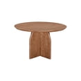 thumbnail image 2 of Bartlett Natural Finished Modern Organic Wood Dining Table, 2 of 7