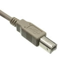 thumbnail image 2 of 25ft USB Cable for: Brother Printer Wireless Monochrome Printer, Dark Grey (HL2280DW) - Beige, 2 of 4