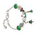 thumbnail image 4 of Pulsera creativa de estilo navideño, pulseras de moda elegantes DIY de aleación para mujeres y niñas Type7, 4 of 10