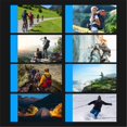 thumbnail image 5 of 40L Lightweight Outdoor Daypack Hiking, Camping, Travel Backpack for Men Women, Back To School Backpack (Black) 11.81x5.11x19.68", 5 of 9