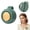 A-Green, variant on Clip-on Portable Bladeless Fan, 3-Speed Silent Mini Fan with 360° Rotation, Type-C Rechargeable Waist Clip Fan for Outdoor Travel Office, Gift for Men Women