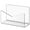 Transparent, variant on Acrylic Desktop Organizer for Office Clear Letter Holder and Document Rack