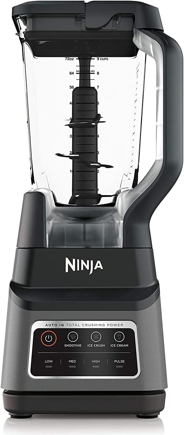 Ninja Professional 1000 Blender Auto-iQ, Sleek Design, Ice