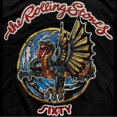 thumbnail image 2 of The Rolling Stones - Camiseta Sixty Dragon Globe de Algodón para Mujer (Negro), 2 of 3