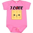thumbnail image 3 of Inktastic Waffle Lover I Love Waffles Boys or Girls Baby Bodysuit, 3 of 5