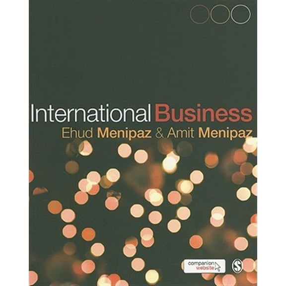 Pre-Owned International Business: Theory and Practice Paperback Ehud Menipaz, Amit Menipaz