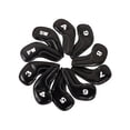 thumbnail image 1 of Baohd 10Pcs PU for Golf Iron Covers Set Cover Training Equipment Head Club for Golf Sticky Style A 1Set, 1 of 6