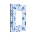 thumbnail image 2 of ZICANCN Outlet Covers Wall Plate, Star Snowflake Light Switch Cover Decorative, Duplex Toggle Combo 1-Gang, 2 of 9
