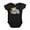 Black, variant on CafePress - Macaron Kitty - Cute Infant Bodysuit Baby Romper - Size Newborn - 24 Months
