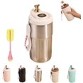 thumbnail image 1 of Smart Coffee Thermos, Coffee Cup with Temperature Display, Portable Coffee Thermos, Thermos Coffee Mug, Thermos Travel Mugs, Stainless Steel Coffee Tumbler with Lid, Easy to Clean-B, 1 of 7