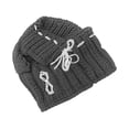 thumbnail image 3 of Gorro de invierno para perro Yinane disfraz sombrero de punto gris, 3 of 8