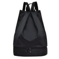 thumbnail image 2 of PENGXIANG Swimming Waterproof Dry-Wet Separation Beach Backpack with Shoe Compartment Black, 2 of 11