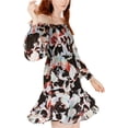 thumbnail image 1 of Vestido Bar III con Hombros Descubiertos Mujer Negro Mediano, 1 of 1
