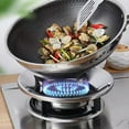 thumbnail image 3 of FUTUREORYY 2Pcs Gas Stove Pan Support Assorted Color Metal Anti-Slip Cooking Use, 3 of 8