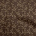 thumbnail image 1 of oneOone Cotton Cambric Brown Fabric Floral Sewing Material Print Fabric By The Yard 56 Inch Wide, 1 of 5