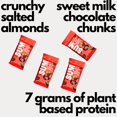 thumbnail image 3 of Salted Almonds with Milk Chocolate Chunks Snack Mix – Chocolate Chunks with Salted Nut Mix for Kids and Adults – Individual Packs for Home, School, Office, Party – 1.25 ounce packs - 12 coun, 3 of 5