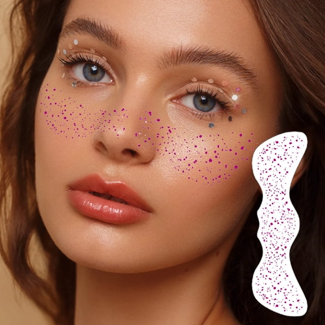 Stickers Glitter Stickers Easily Create Natural Makeup And Beauty Makeup Stickers Makeup Stickers (Spots) Beauty And Personal Care