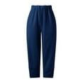 thumbnail image 6 of SIYUDAN Women Pants Women'S Casual Pants Navy Adult Pants For Women Womens Comfy Work Pants Womens High Waisted Pants Women Fall Pants, 6 of 6