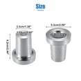 thumbnail image 4 of Unique Bargains Universal Trailer Tandem Slide Stopper Tandem Slide Stopper Slider Tool Tandem Pin for Semi Truck, 4 of 7