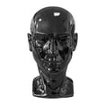 thumbnail image 2 of Cabeza de maniquí Yuyangstore soporte de peluca multiusos PVC negro, 2 of 8