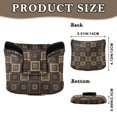 thumbnail image 2 of Haosy Elegant Geometry Golf Mallet Putter Cover Strong Magnetic Leather Golf Club Headcover Closure, 2 of 7