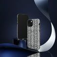 thumbnail image 2 of Black Grey Snakeskin Print iPhone 15 Case-iPhone-iPhone Case-Animal Print, 2 of 2