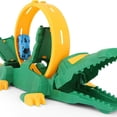 thumbnail image 4 of Esaierr Kids Alligator Catapult Inertial Toy Car Toy For Kids Over 3 Years Old 360 Degree Rotation Launcher Model Toy 18.11x8.07x8.66 Inch, 4 of 4